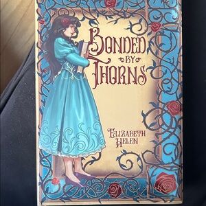 Bonded by Thorns Book by Elizabeth Helen - Blue Cover